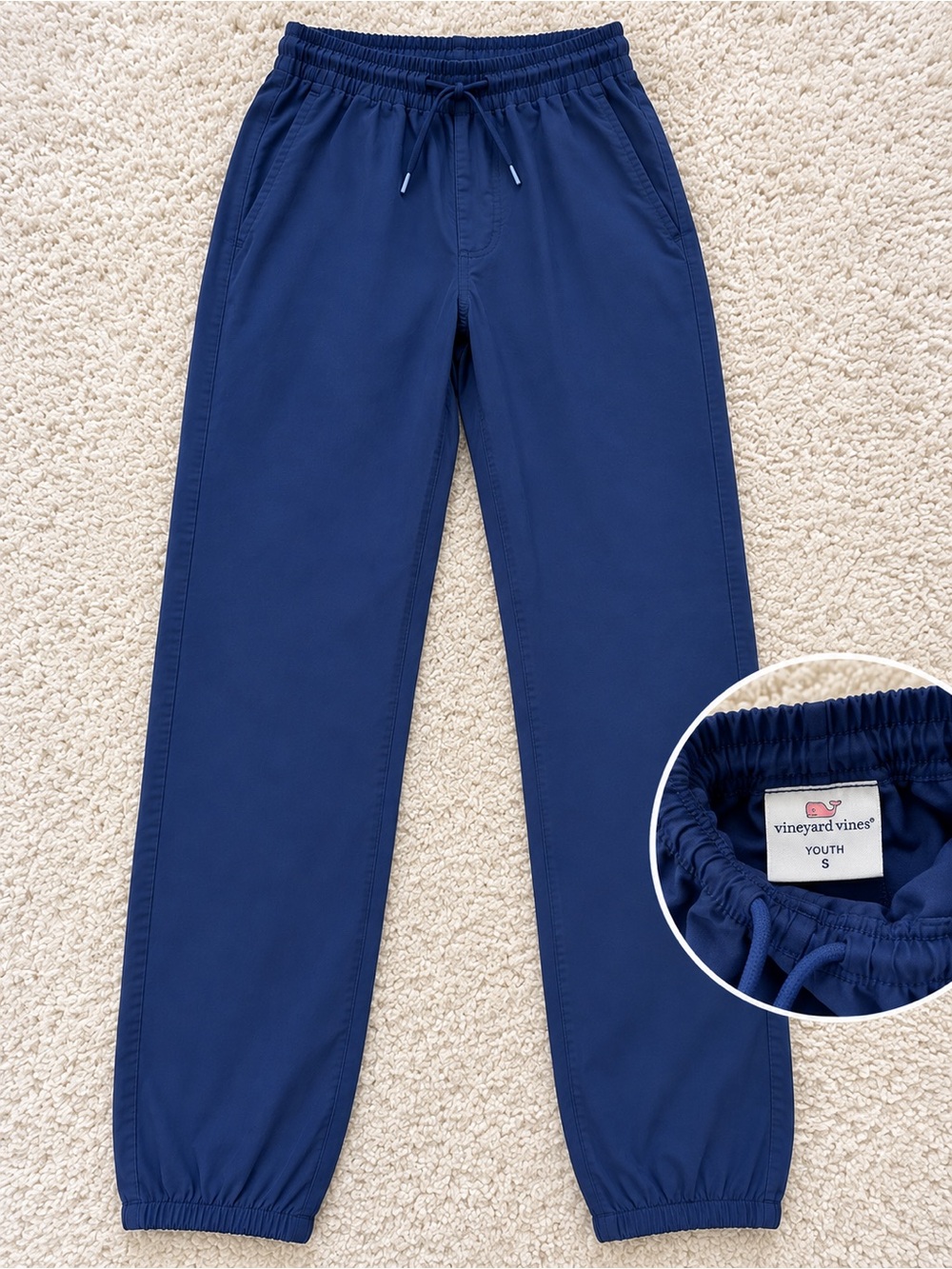Vineyard Vines navy athletic dress pants, youth small